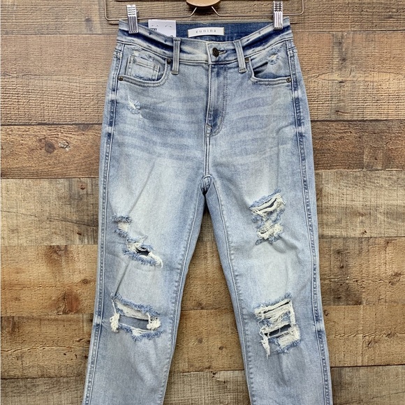 eunina Denim - Eunina - Light Was Ripped Jeans